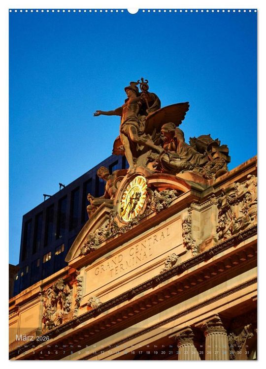 Produktbild: New York - the WOW-city (Wandkalender 2026 DIN A2 hoch), CALVENDO Monatskalender