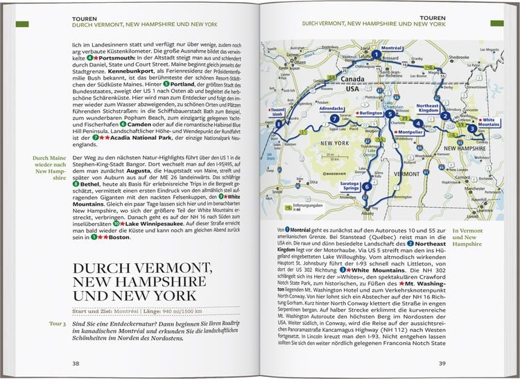 Produktbild: Baedeker Reiseführer USA Nordosten