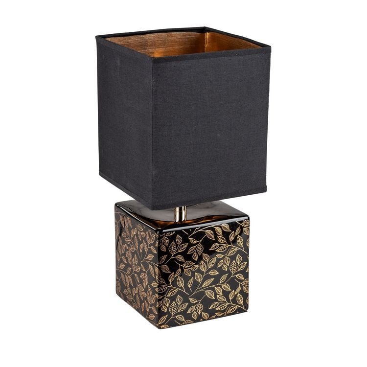 Produktbild: formano Lampe 35 cm Schwarz-Gold Lampe 35 cm Schwarz-Gold