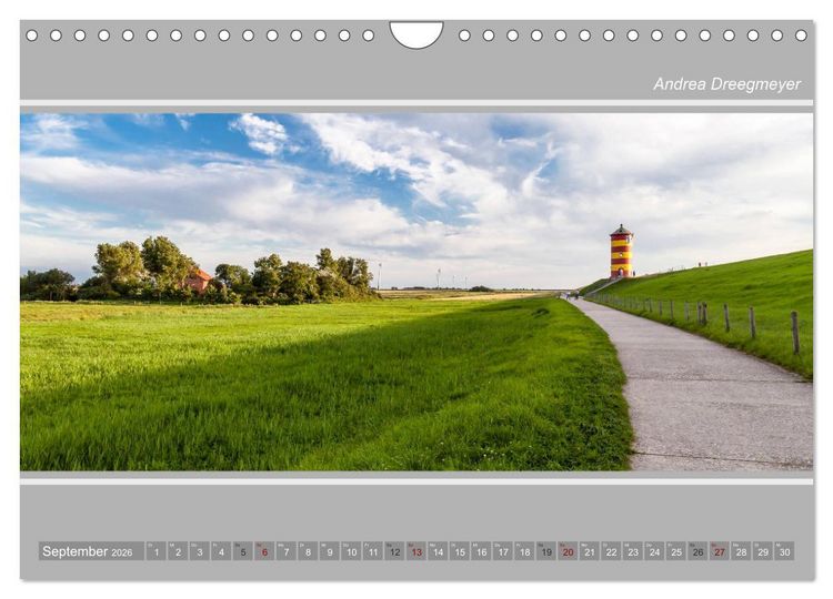 Produktbild: Greetsiel-Panorama (Wandkalender 2026 DIN A4 quer), CALVENDO Monatskalender