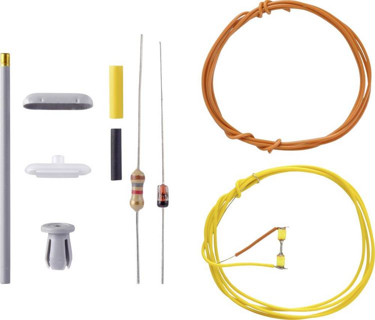 Produktbild: Viessmann Modelltechnik N Bahnsteigleuchte doppelt Bausatz 6626 1St.