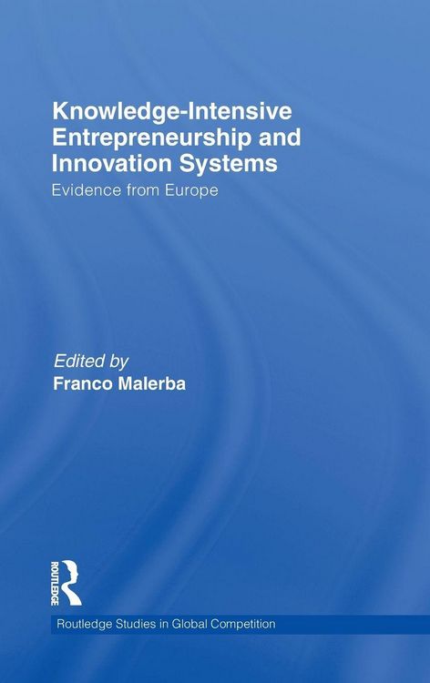 Produktbild: Knowledge-Intensive Entrepreneurship and Innovation Systems