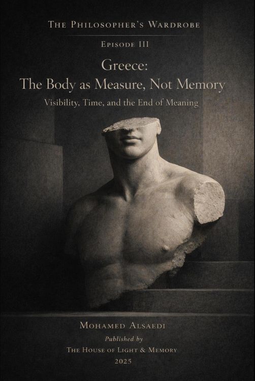 Produktbild: The Philosopher's Wardrobe: Episode III Greece - The Body as Measure, Not Memory