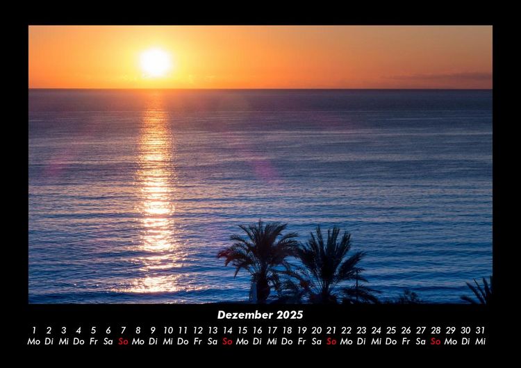 Produktbild: Fernweh Kalender 2025 Fotokalender DIN A3