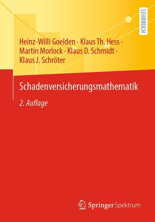 Produktbild: Schadenversicherungsmathematik