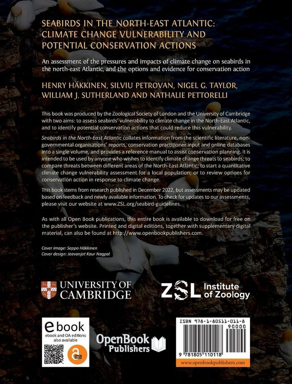 Produktbild: Seabirds in the North-East Atlantic