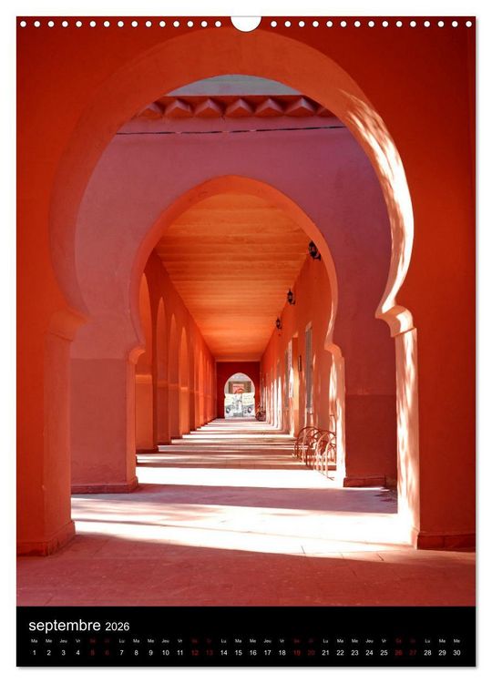 Produktbild: Au Maroc (Calendrier mural 2026 DIN A3 horizontal), CALVENDO calendrier mensuel