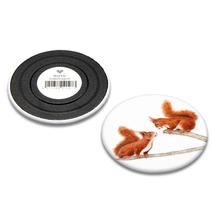 Produktbild: Dekomagnet Squirrel Romance