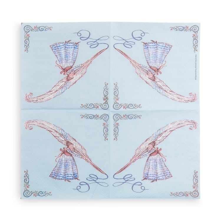 Produktbild: Serviette Herzenspost, 25x25cm