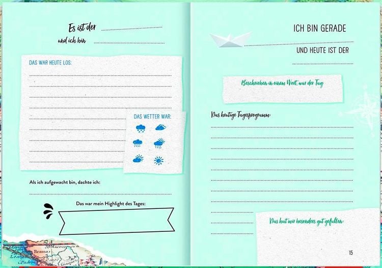 Produktbild: Reisetagebuch Go & discover the world
