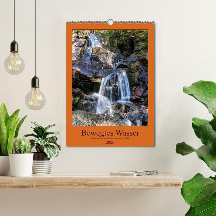 Produktbild: Bewegtes Wasser (Wandkalender 2026 DIN A3 hoch), CALVENDO Monatskalender