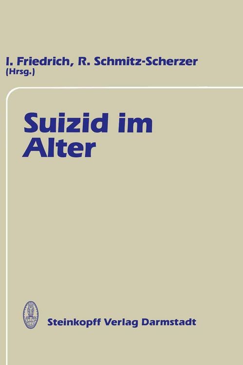 Produktbild: Suizid im Alter