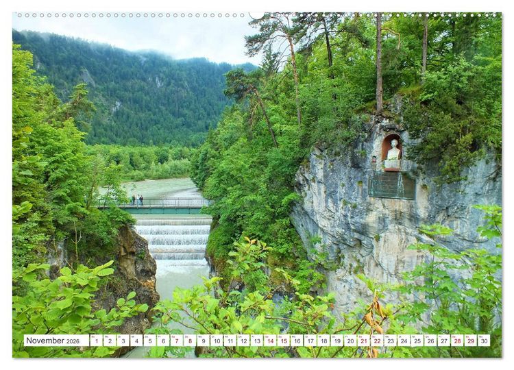 Produktbild: Wanderlust im Schwangau - Impressionen einer grandiosen bayerischen Landschaft (hochwertiger Premium Wandkalender 2026 DIN A2 quer), Kunstdruck in Hochglanz