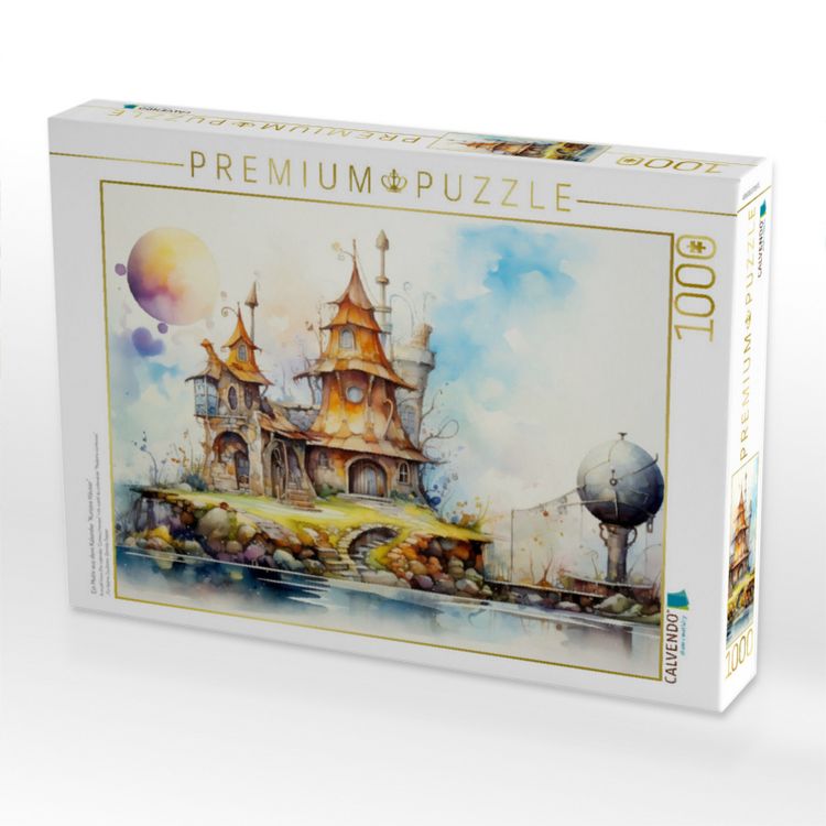 Produktbild: CALVENDO Puzzle Ein Motiv aus dem Kalender "Kuriose H&auml;user" | 1000 Teile Lege-Gr&ouml;&szlig;e 64x48cm Foto-Puzzle f&uuml;r gl&uuml;ckliche Stunden