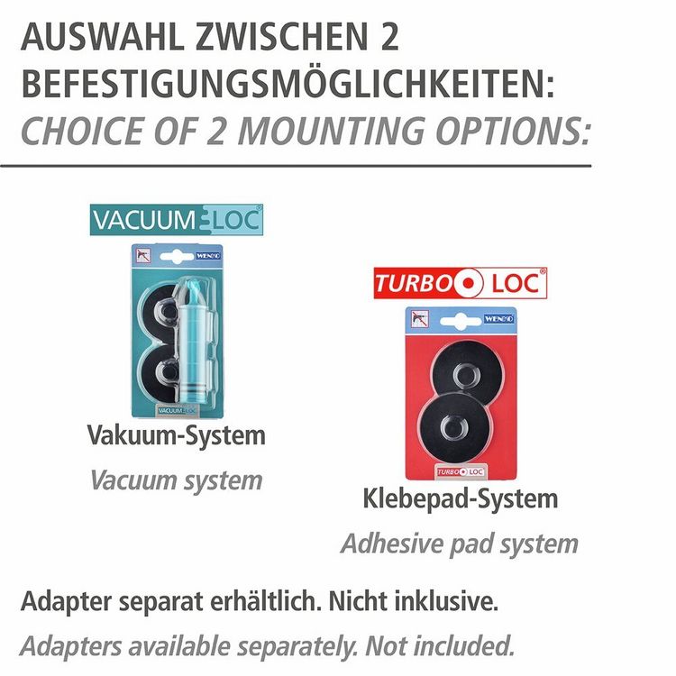 Produktbild: Wandregal 2 Etagen Classic Plus Black, mit hochwertigem Rostschutz