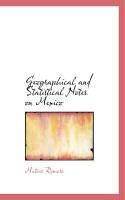 Produktbild: Geographical and Statistical Notes on Mexico
