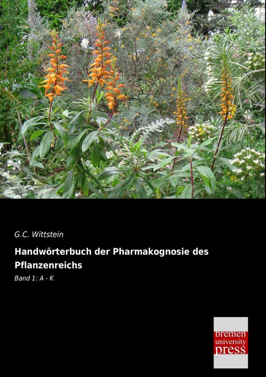 Produktbild: Handw&ouml;rterbuch der Pharmakognosie des Pflanzenreichs
