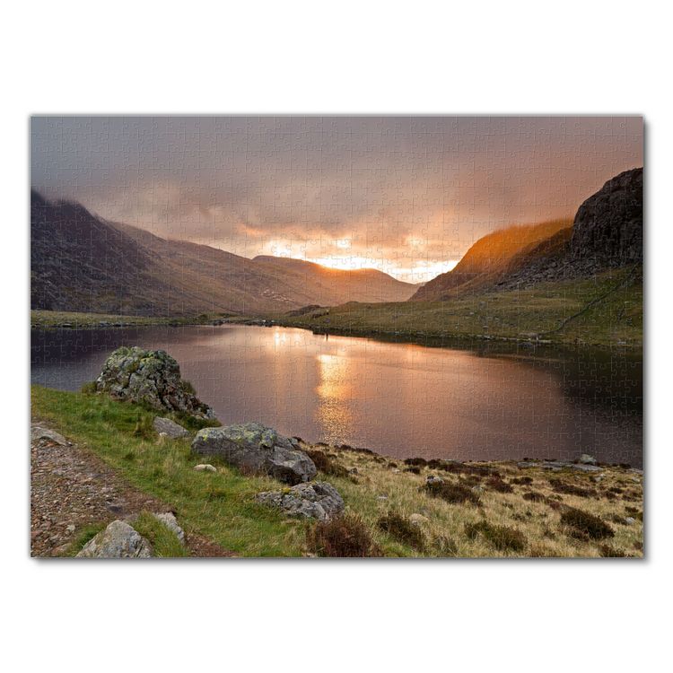 Produktbild: Lais Puzzle Snowdonia Wales Llyn Idwal 1000 Teile