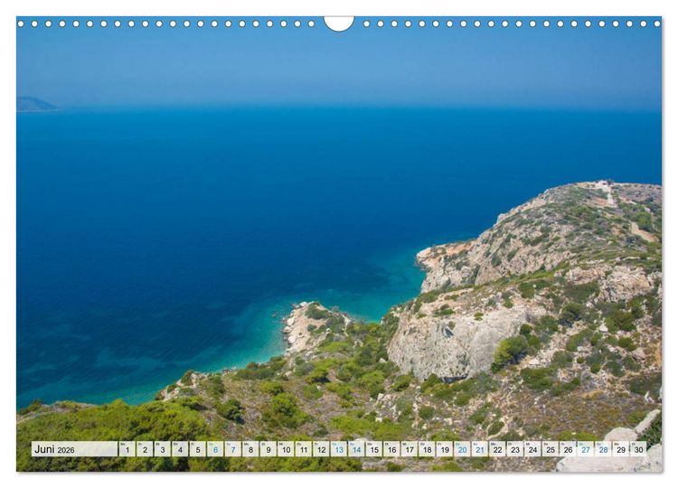 Produktbild: Rhodos - Traumhafter S&uuml;den (Wandkalender 2026 DIN A3 quer), CALVENDO Monatskalender