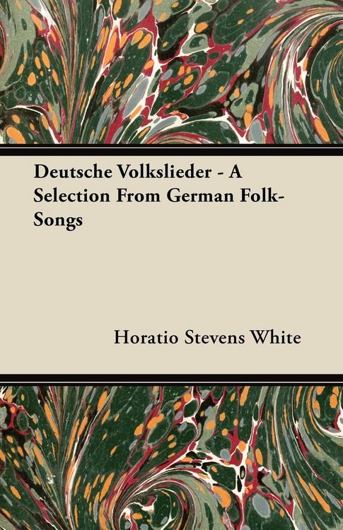 Produktbild: Deutsche Volkslieder - A Selection From German Folk-Songs