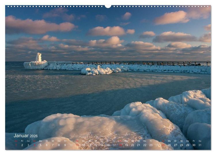 Produktbild: D&auml;nemarks Norden (hochwertiger Premium Wandkalender 2026 DIN A2 quer), Kunstdruck in Hochglanz