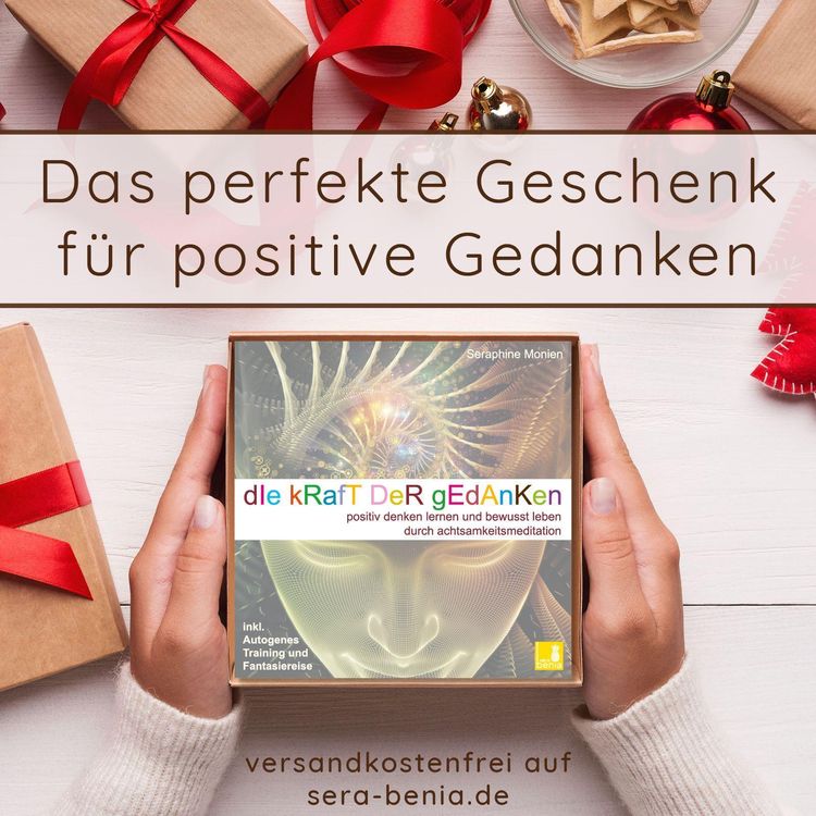 Produktbild: Die Kraft der Gedanken &ndash; Positiv denken lernen und bewusst leben durch Achtsamkeitsmeditation / inkl. Autogenes Training {Mentaltraining CD}