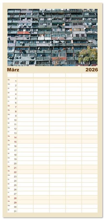 Produktbild: Familienplaner 2026 - Armenien - Wo die Geschichte ihre Stimme erhebt mit 5 Spalten (Wandkalender, 21 x 45 cm) CALVENDO