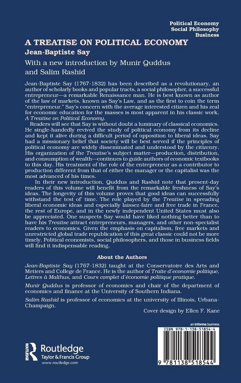 Produktbild: A Treatise on Political Economy