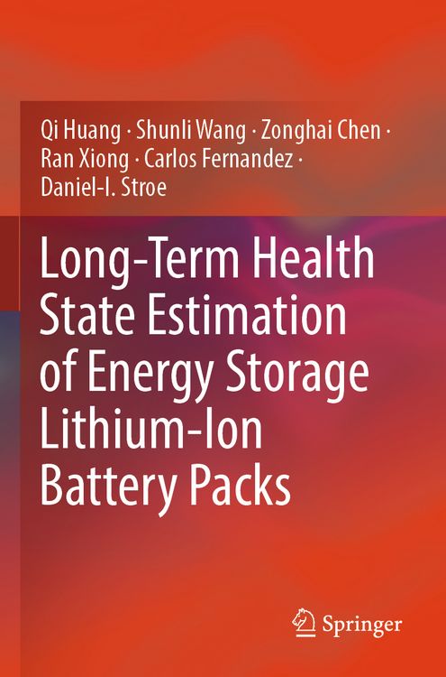 Produktbild: Long-Term Health State Estimation of Energy Storage Lithium-Ion Battery Packs