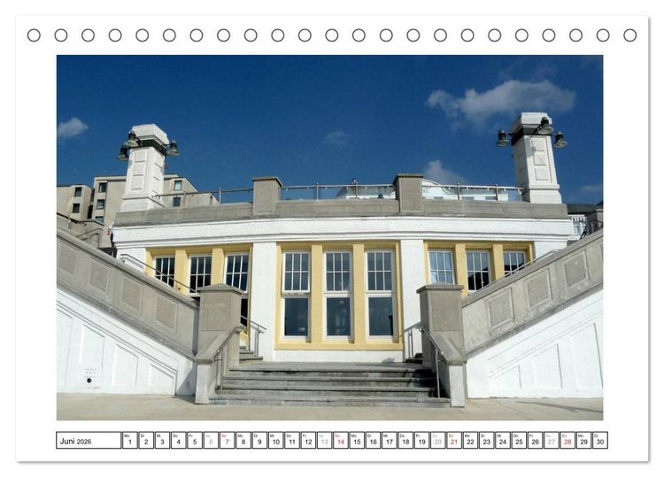 Produktbild: Borkum - Ostfriesische Insel mit Charme (Tischkalender 2026 DIN A5 quer), CALVENDO Monatskalender