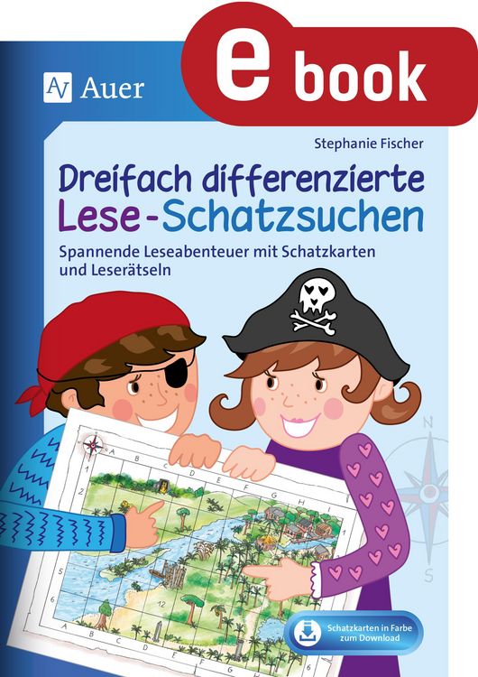 Produktbild: Dreifach differenzierte Lese-Schatzsuchen