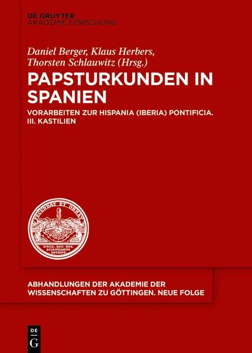 Produktbild: Papsturkunden in Spanien
