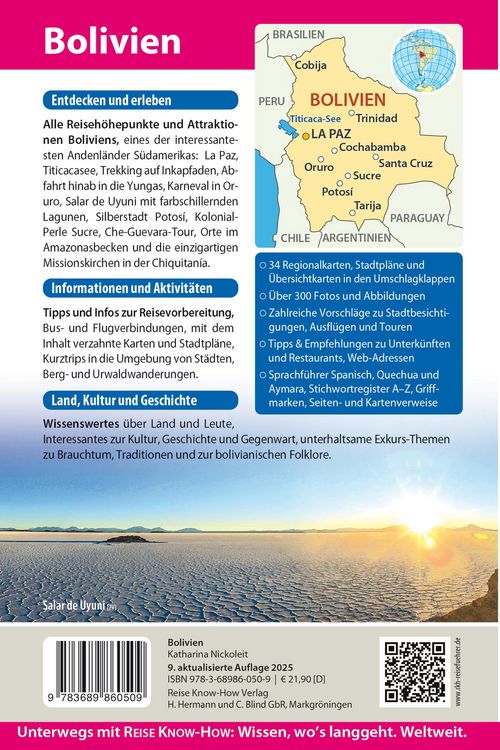 Produktbild: Reise Know-How Reisef&uuml;hrer Bolivien
