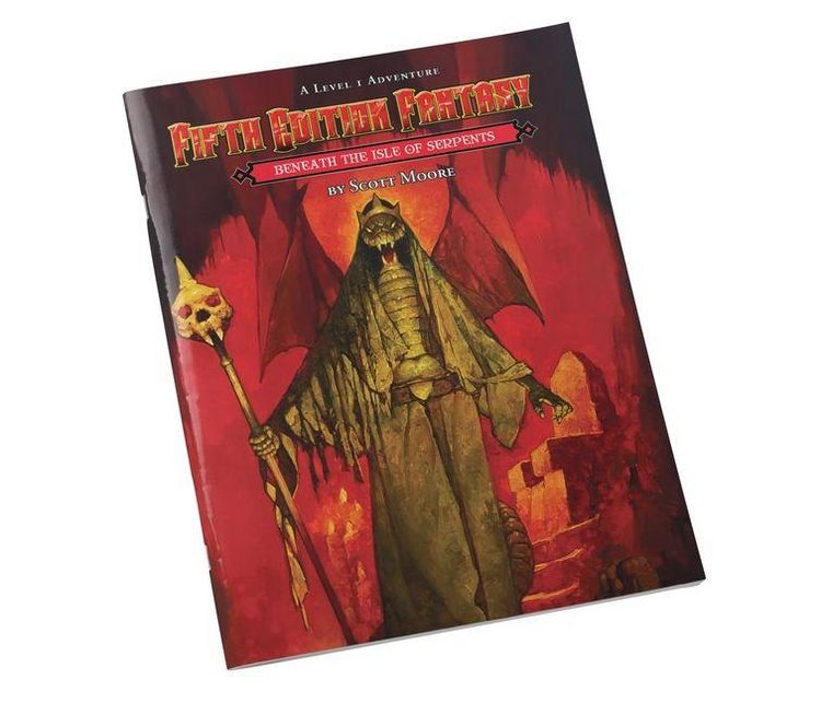Produktbild: Fifth Edition Fantasy #28: Beneath the Isle of the Serpents