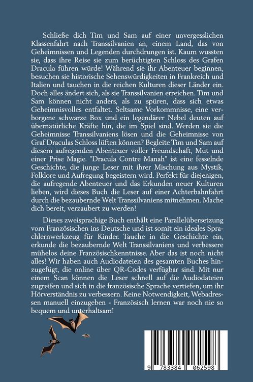 Produktbild: Lerne Franz&ouml;sisch mit Dracula Contre Manah