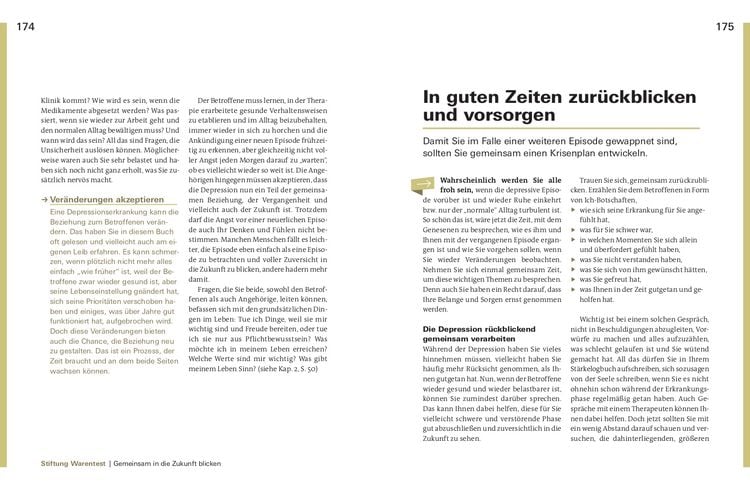 Produktbild: Depression. Das Richtige tun