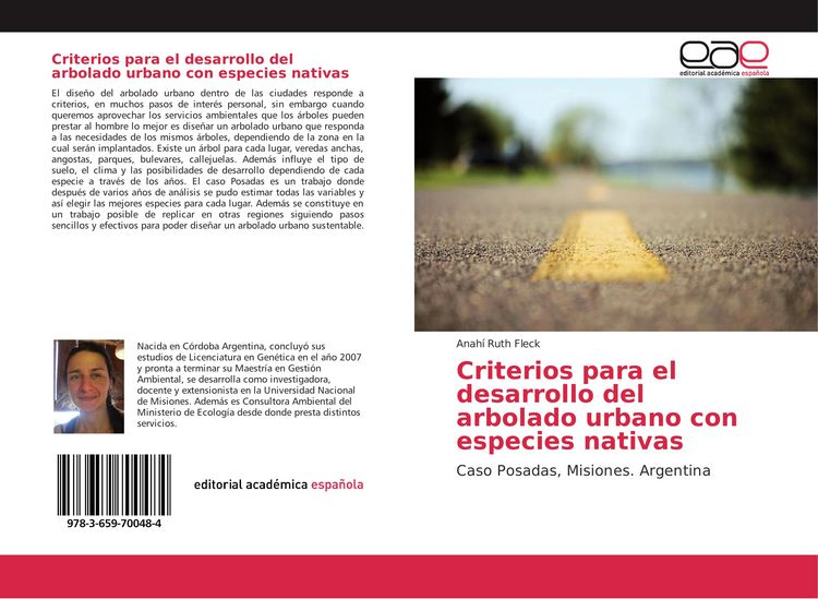 Produktbild: Criterios para el desarrollo del arbolado urbano con especies nativas