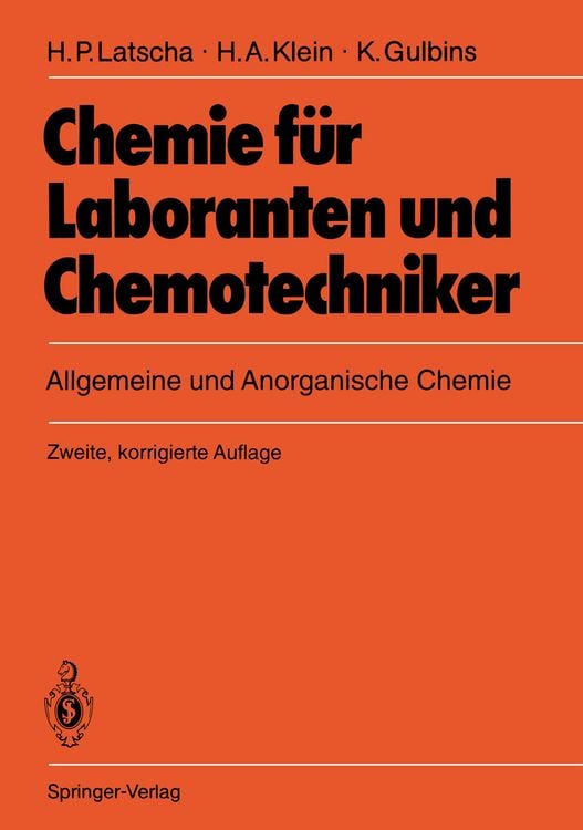 Produktbild: Chemie f&uuml;r Laboranten und Chemotechniker