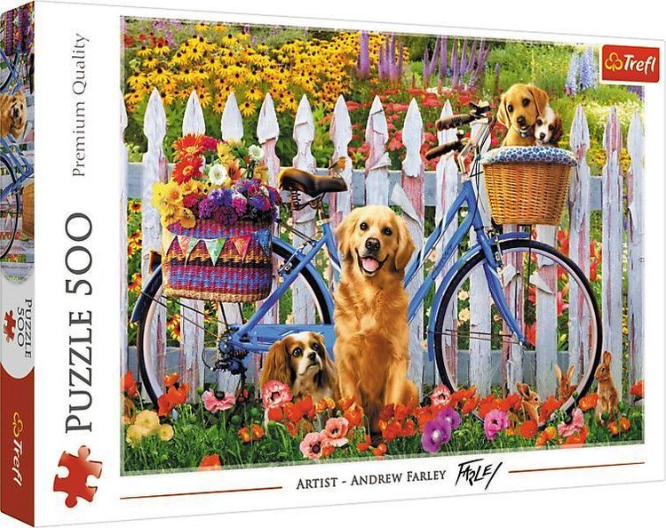 Produktbild: Puzzle 500 Welpen Abenteuer