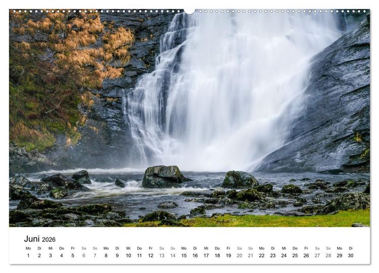 Produktbild: NORWEGEN - EINE ATEMBERAUBENDE SCH&Ouml;NHEIT (hochwertiger Premium Wandkalender 2026 DIN A2 quer), Kunstdruck in Hochglanz