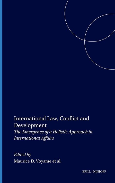 Produktbild: International Law, Conflict and Development
