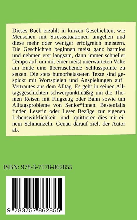 Produktbild: Blo&szlig; keinen Stress vermeiden