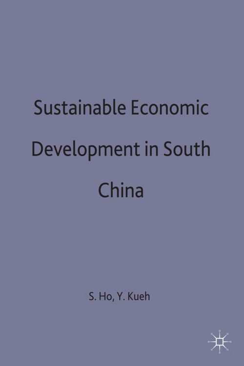Produktbild: Sustainable Economic Development in South China