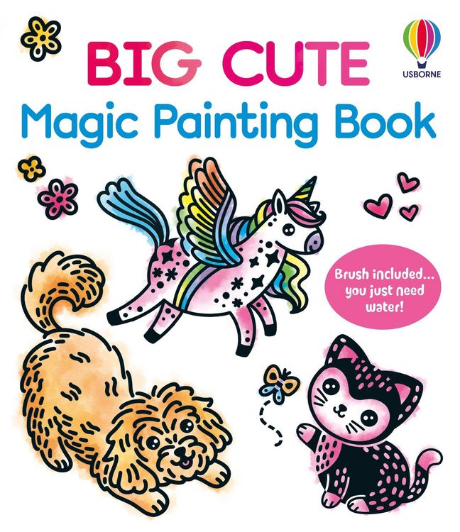 Produktbild: Big Cute Magic Painting Book