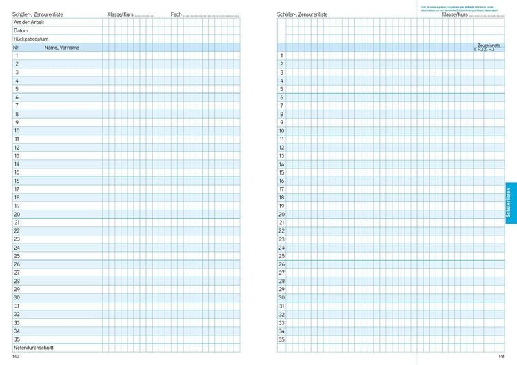 Produktbild: Lehrerkalender - Planer f&uuml;r Lehrerinnen und Lehrer 2026/27