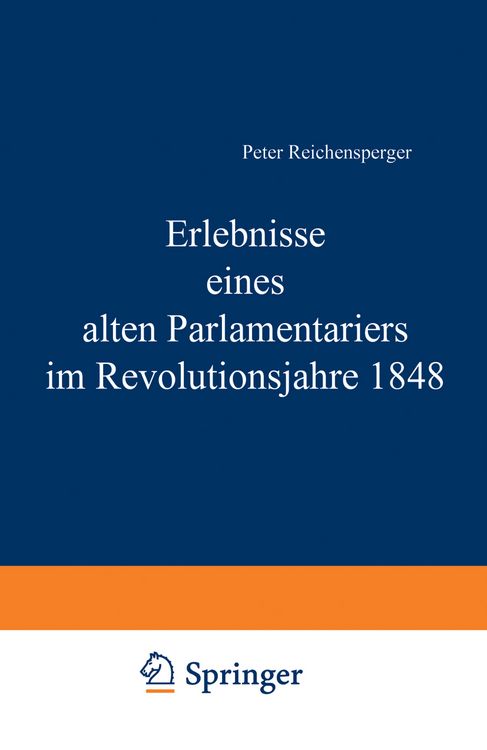 Produktbild: Erlebnisse eines alten Parlamentariers im Revolutionsjahre 1848