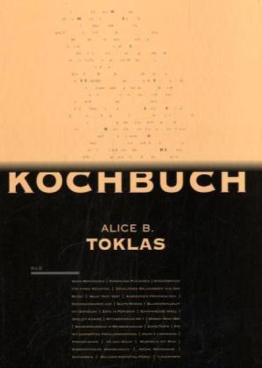 Produktbild: Das Alice B. Toklas Kochbuch