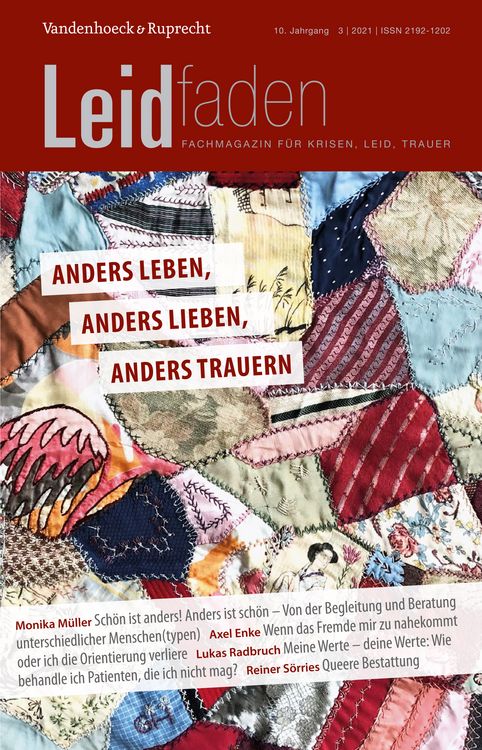 Produktbild: Anders leben, anders lieben, anders trauern