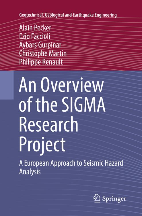 Produktbild: An Overview of the SIGMA Research Project