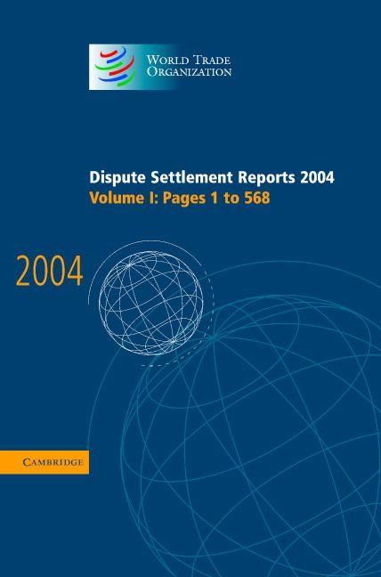 Produktbild: Dispute Settlement Reports 2004